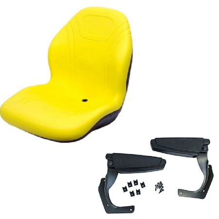 Aic Replacement Parts Seat Fits John Deere Front Mower F910 F911 F925 F930 F932 F935 F1145 LVA10029-KH-KIT